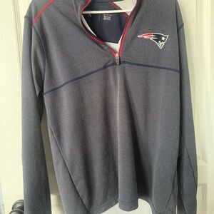 NFL Patriots Quarter-Zip Jacket